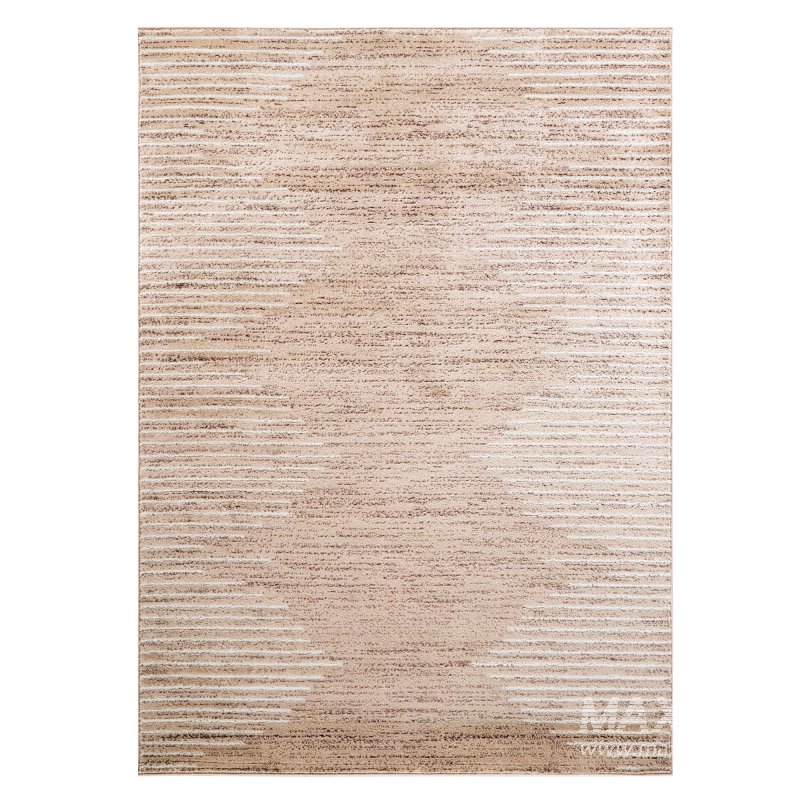 Rugshop Bohemian Stripe Stain Resistant High Traffic Living Room Kitchen Bedroom Dining Home Office Area Rug - Image 3