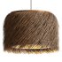 Wabi-Sabi Style Rattan Straw Hat Pendant Light - Thumbnail 1