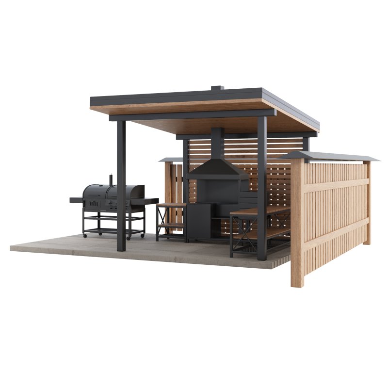 Modern Outdoor Kitchen 24 - Image 6