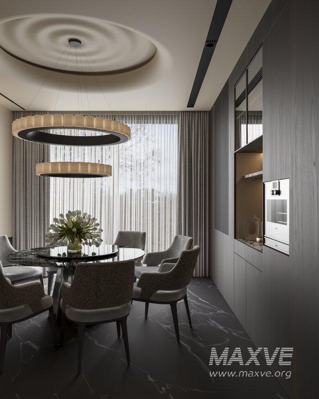 Modern living and dining room - Image 3