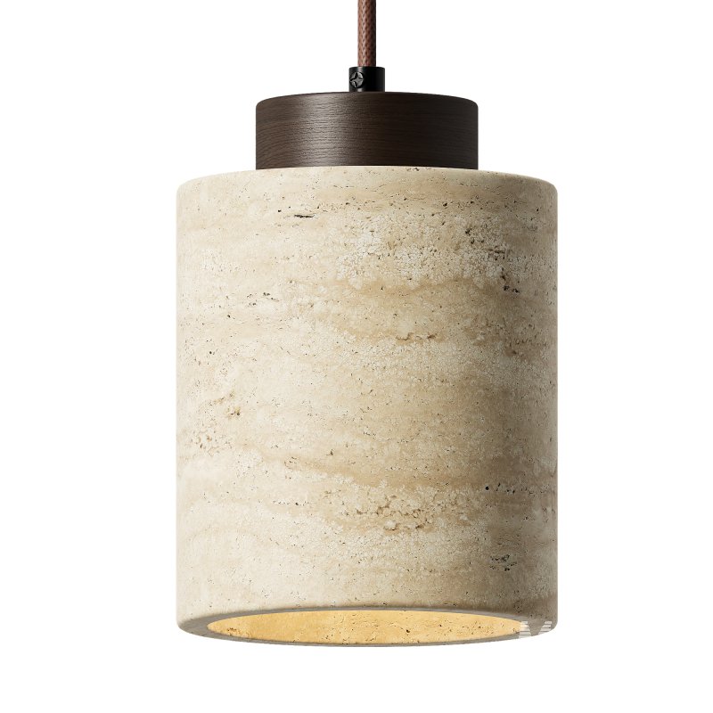 Traditional Vintage Cylinder Pendant Light - Image 2