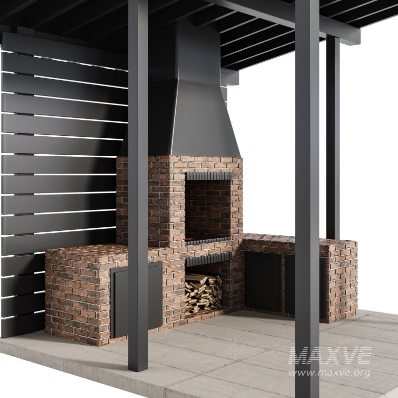 Modern Outdoor Kitchen 04 - Image 5