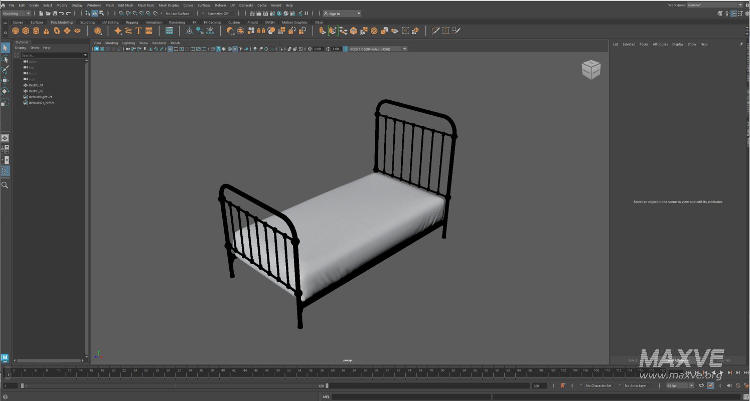 Black Metal Bed - Image 15