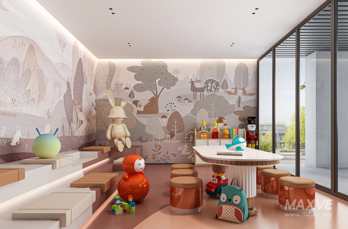 Modern Children’s Entertainment Area - Image 1