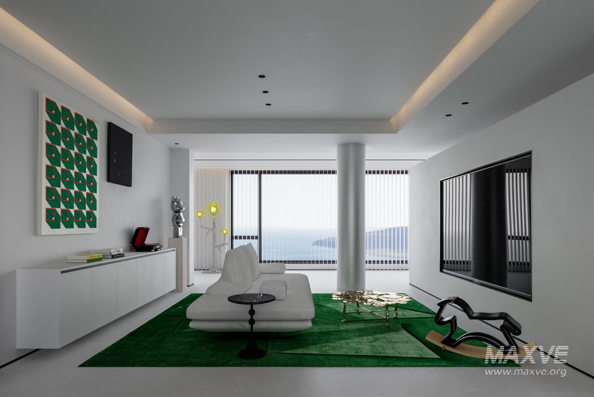 Modern living and dining room - Image 1