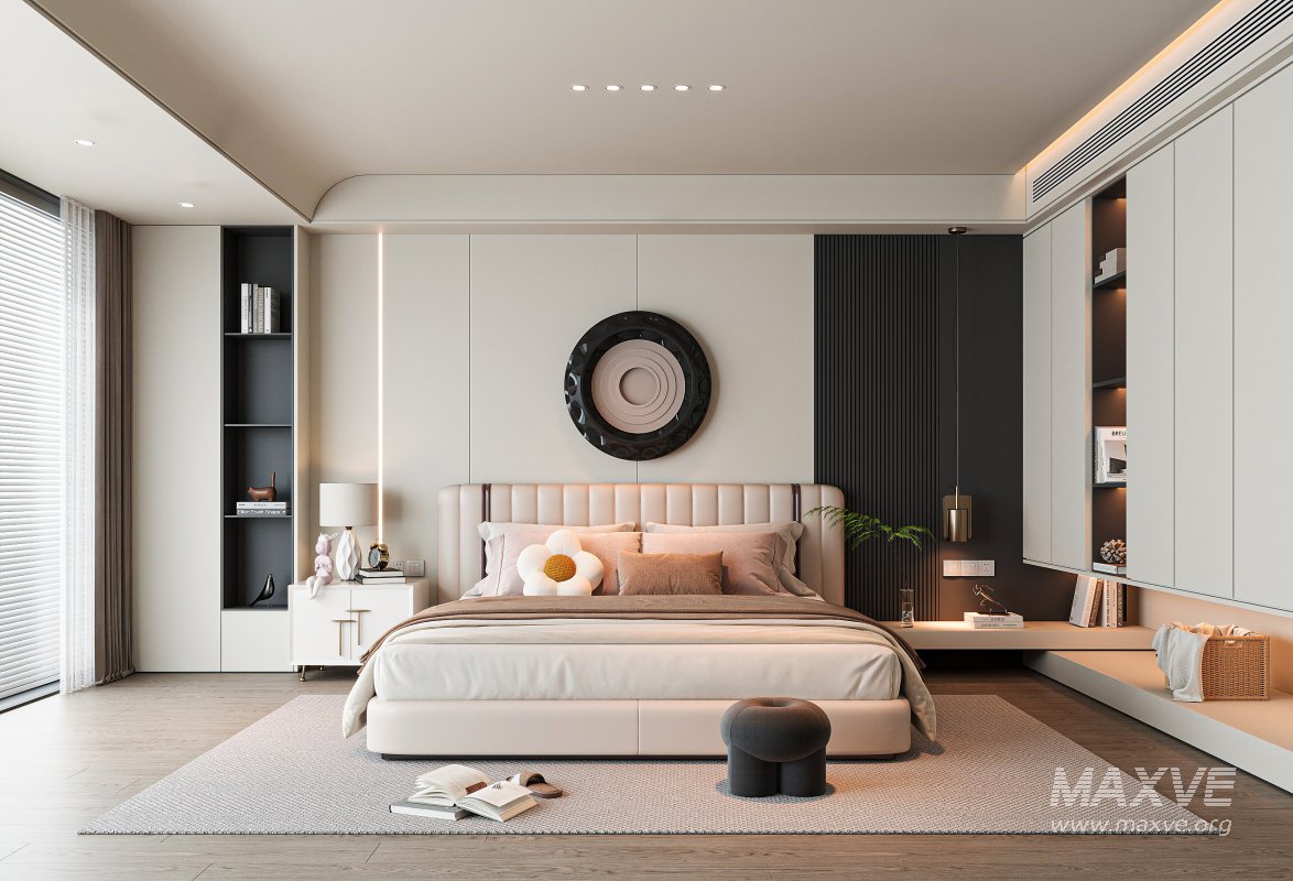 Modern bedroom - Image 1