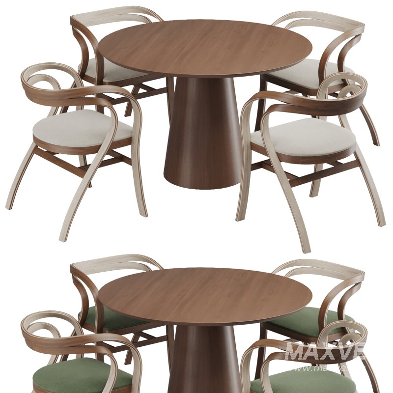 Dinning chair and table279 - Image 1
