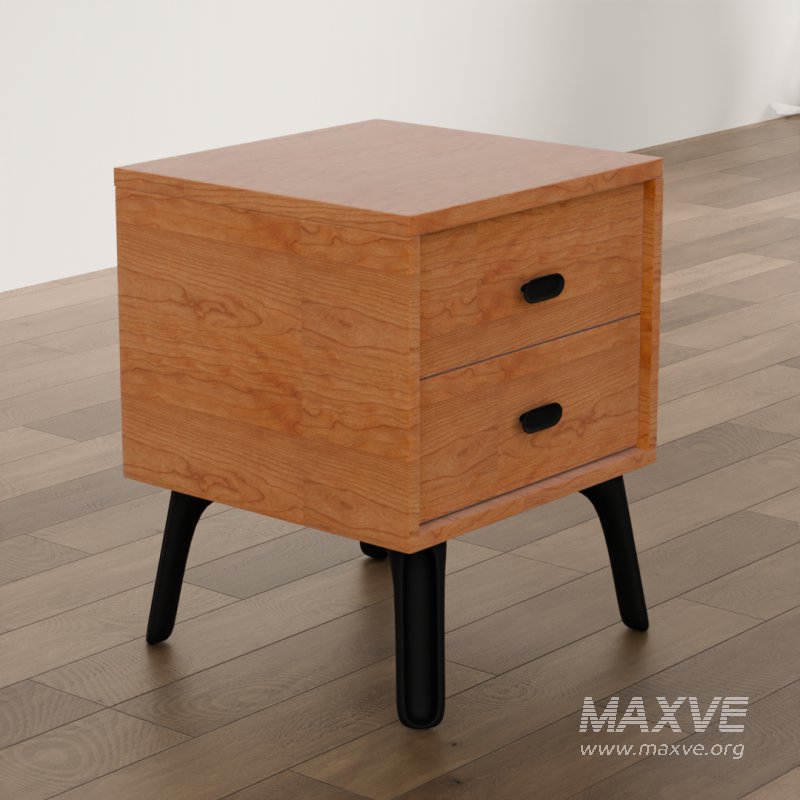 Mid-Century Modern Nightstand - Image 3