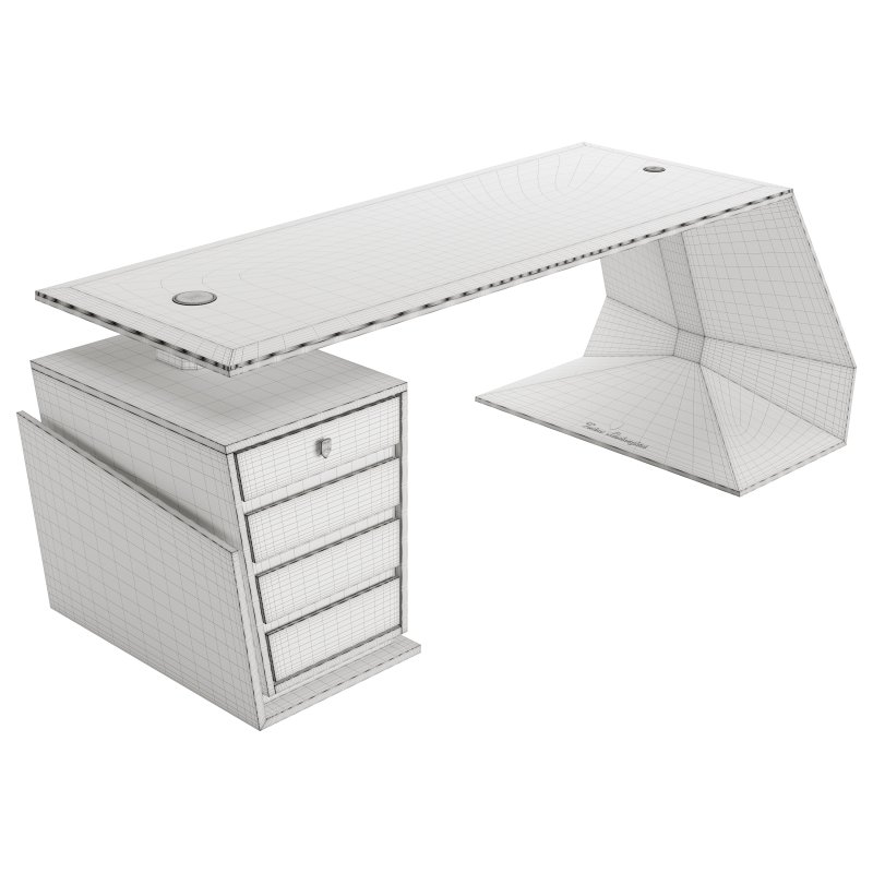 GT-GOLD Executive Desk by Tonino Lamborghini - Image 4