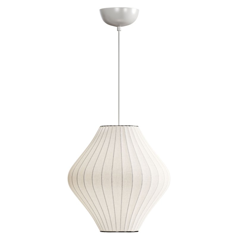 Tatami Fabric Shade LED Pendant - Image 1