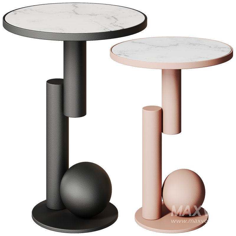 Simple Round Side Table by Unique Home Decor - Image 5