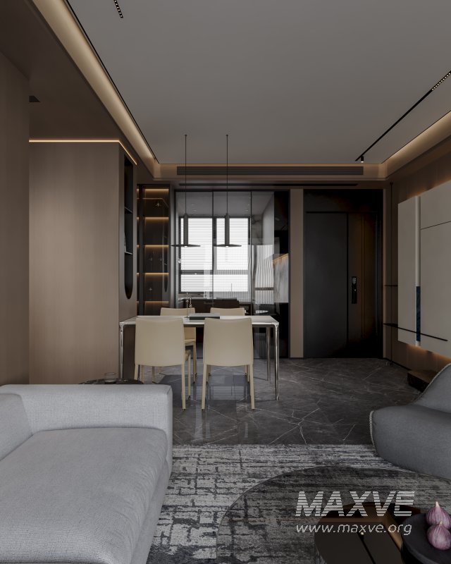 Modern living and dining room - Image 4