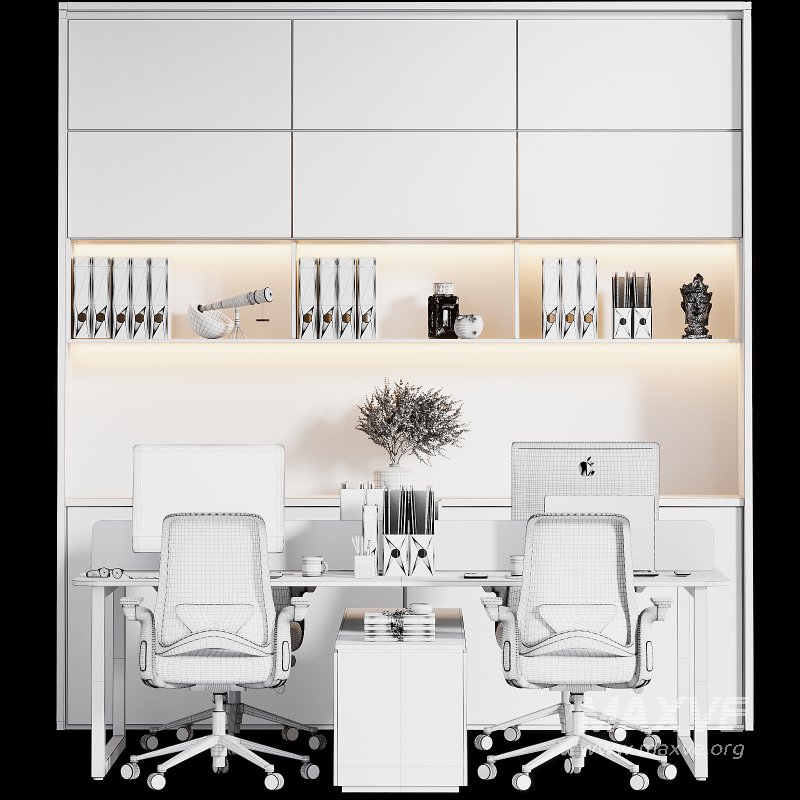 Employee Set Office Furniture 18 - Image 5