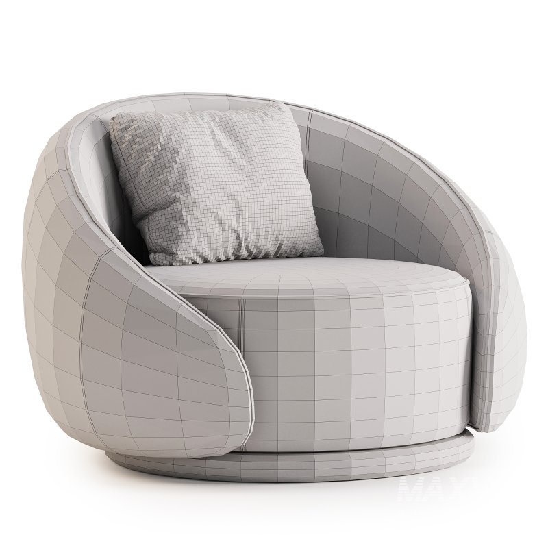 GHIDINI1961 ABBRACCI armchair 2 - Image 1