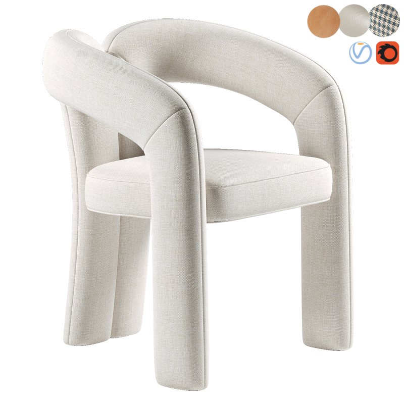 Mirage Dining Armchair - Image 1