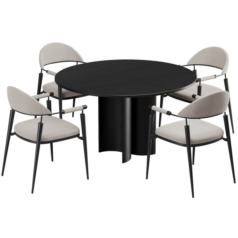 Dinning chair and table277 - Image 5