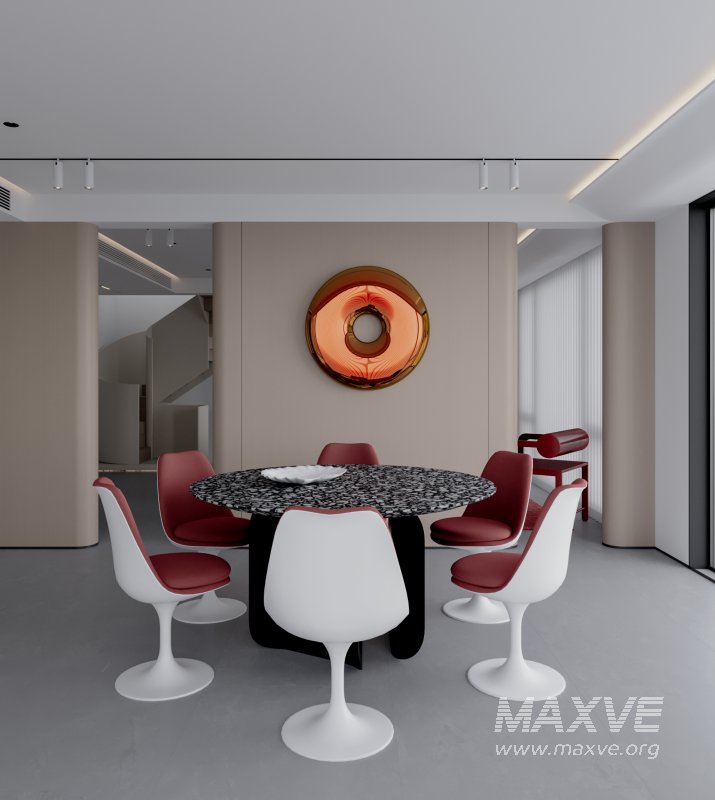 Modern living and dining room - Image 3