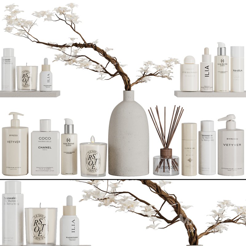 Bathroom accessories SetV49 - Image 1