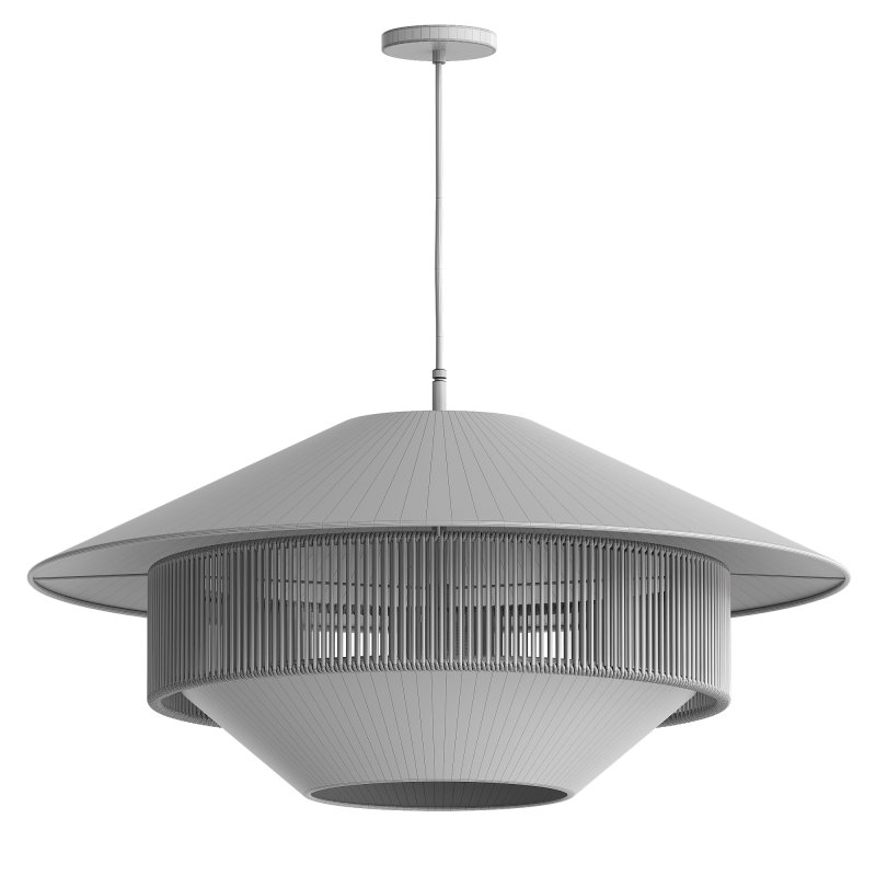 Stevie Mixed Woven Pendant - Image 4