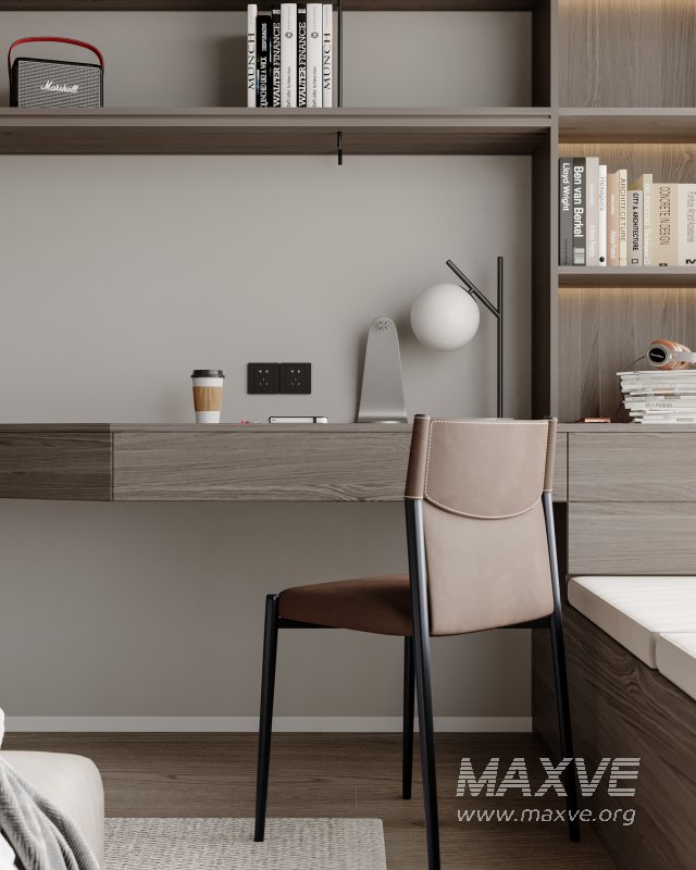 Modern bedroom and dressing room - Image 5