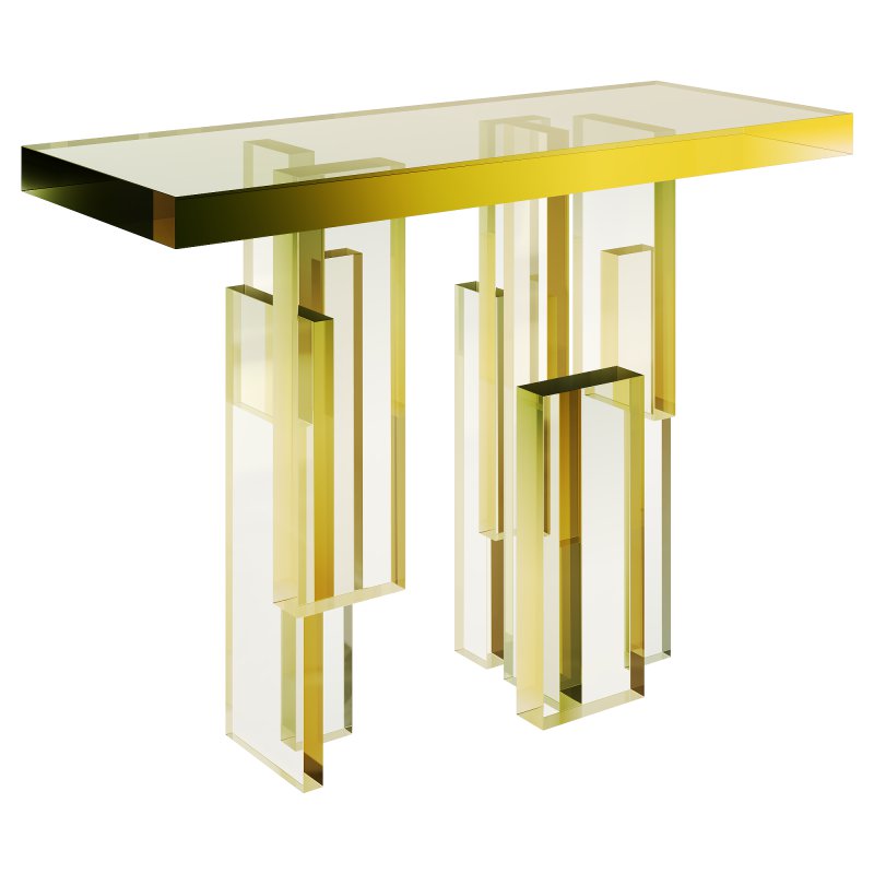 Crystal Series Console Table 02 by SAEROM YOON - Image 2