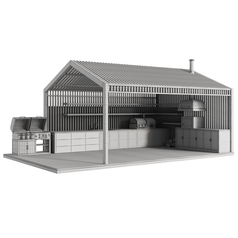 Modern Outdoor Kitchen 25 - Image 10