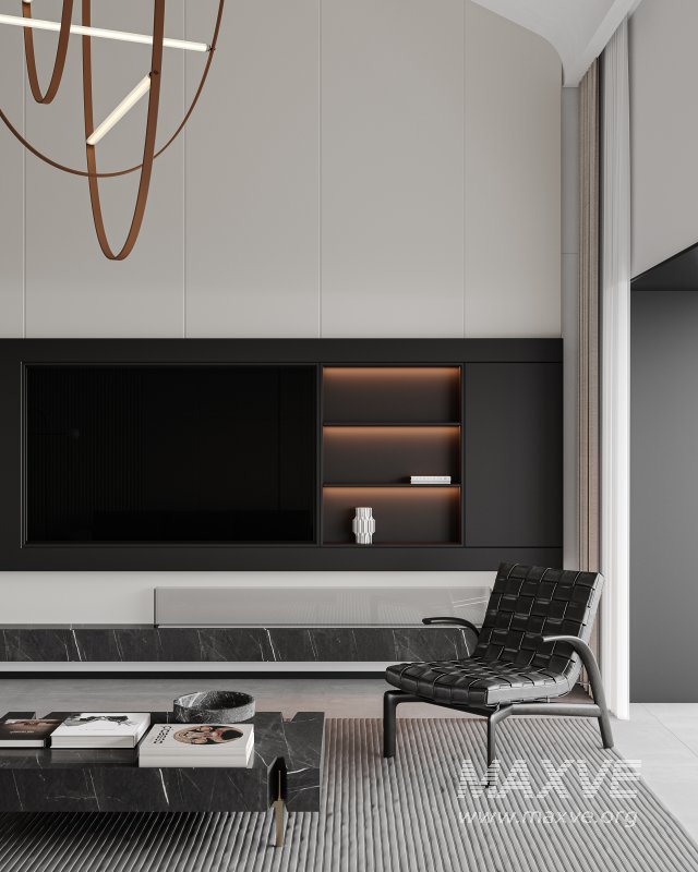 Modern living and dining room - Image 7