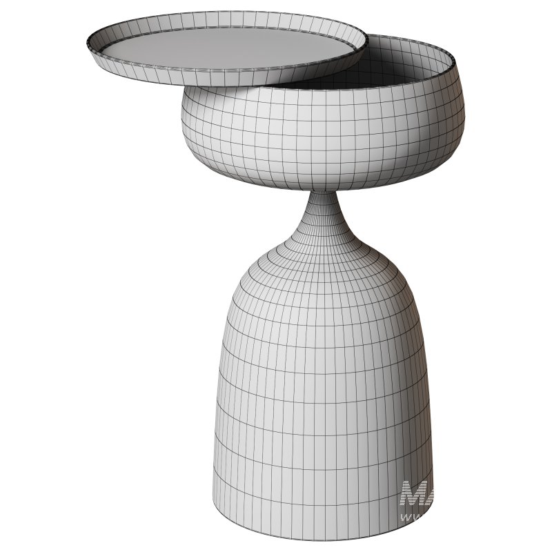 Nordic Storage Side Table by Modern and Simple - Image 2