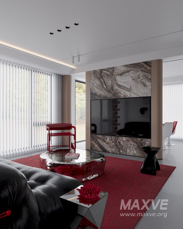 Modern living and dining room - Image 5