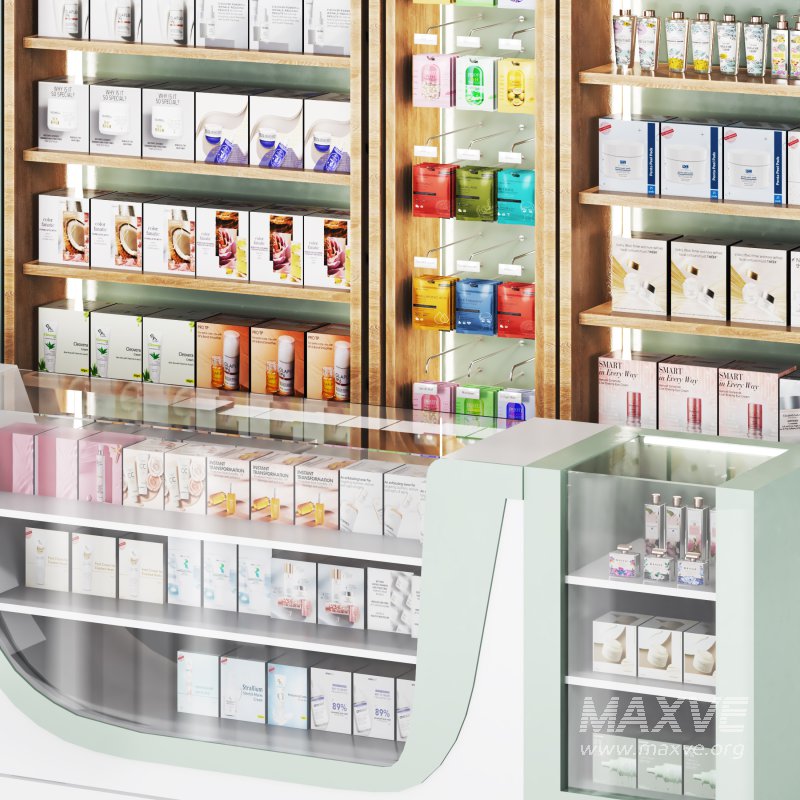 pharmacy 03 and drugstore showcase - Image 3