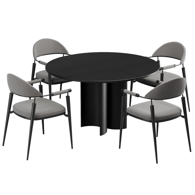Dinning chair and table277 - Image 3