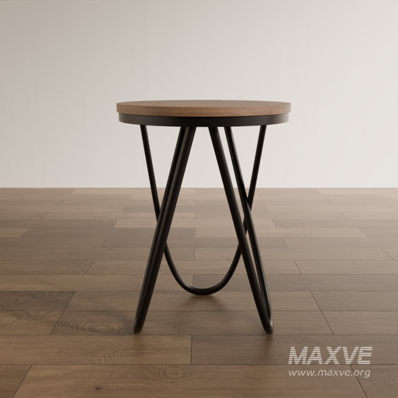 Minimalist Round Accent Table - Image 2