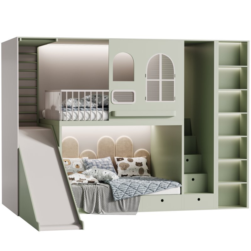 Childrens bunk bed 34 - Image 1