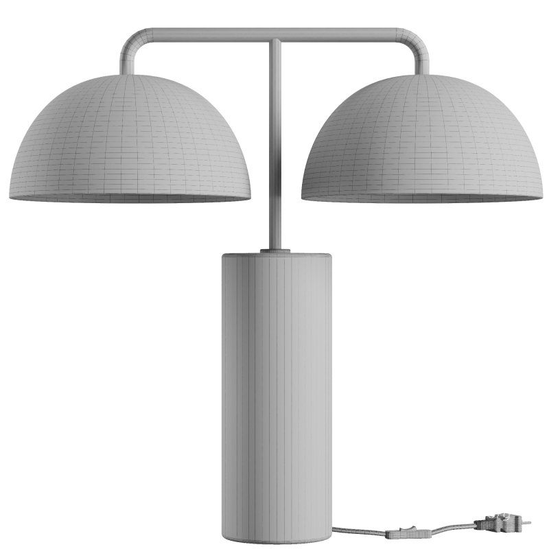 Domes Black Marble Table Lamp - Image 4