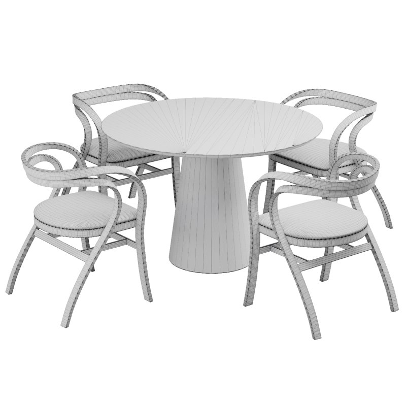 Dinning chair and table279 - Image 7