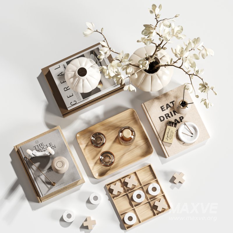 Magnolia Serenity Decor Set - Image 2