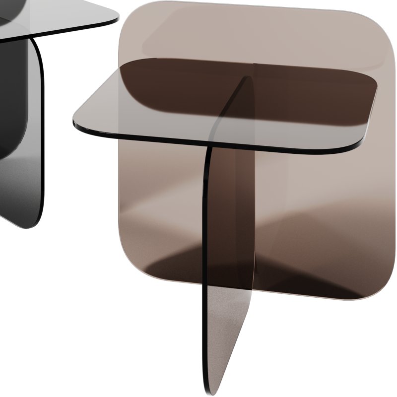 Tempered Glass Coffee Table by FOSUHOUSE - Image 4