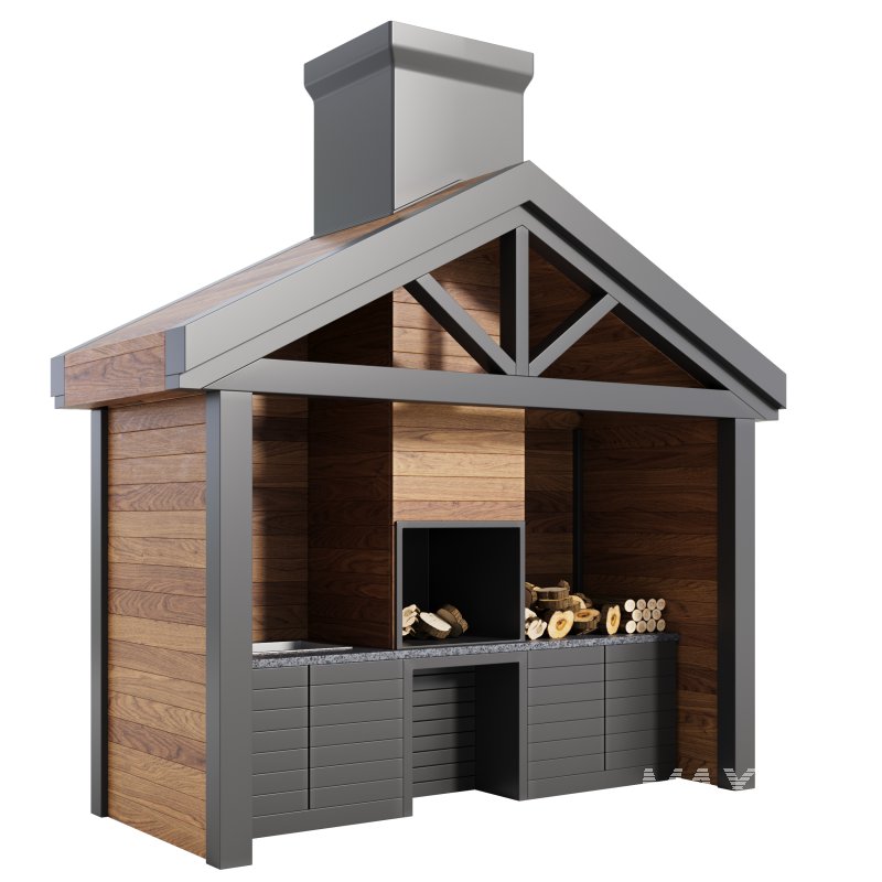 Modern Outdoor Kitchen 23 - Image 1