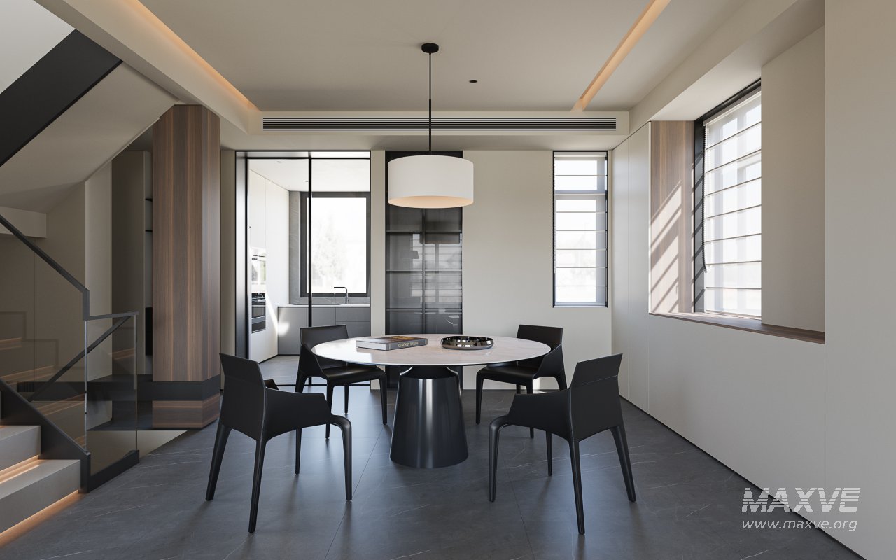 Modern living and dining room - Image 1