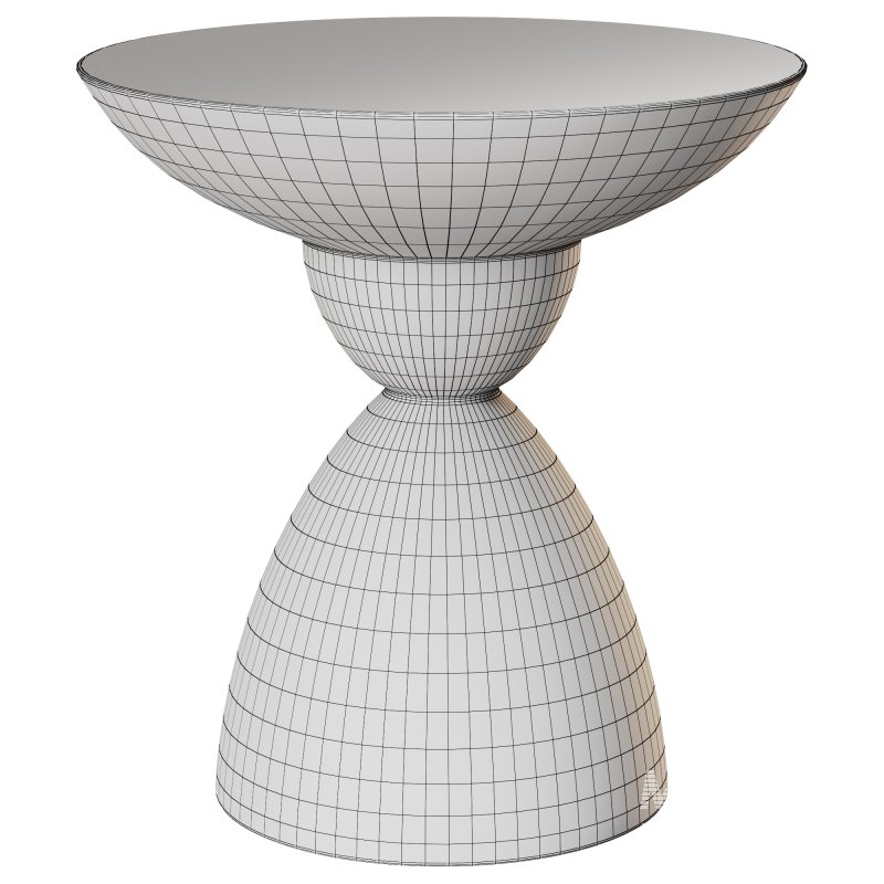 Marasai Plaster Side Table by Elizabeth Parker of Blanche Jelly - Image 1