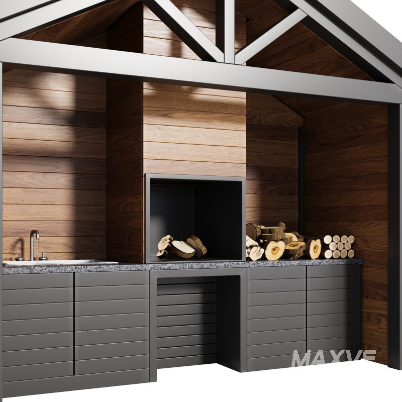 Modern Outdoor Kitchen 23 - Image 4