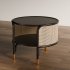 Round Rattan Side Table - Thumbnail 1