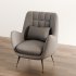 Mid-Century Modern High-Back Armchair - Thumbnail 4