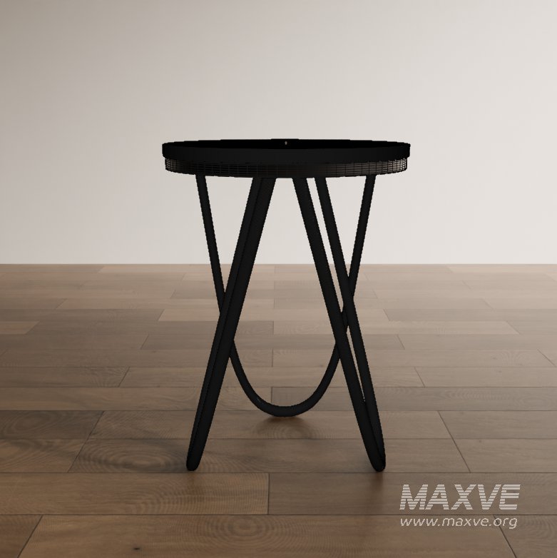 Minimalist Round Accent Table - Image 1
