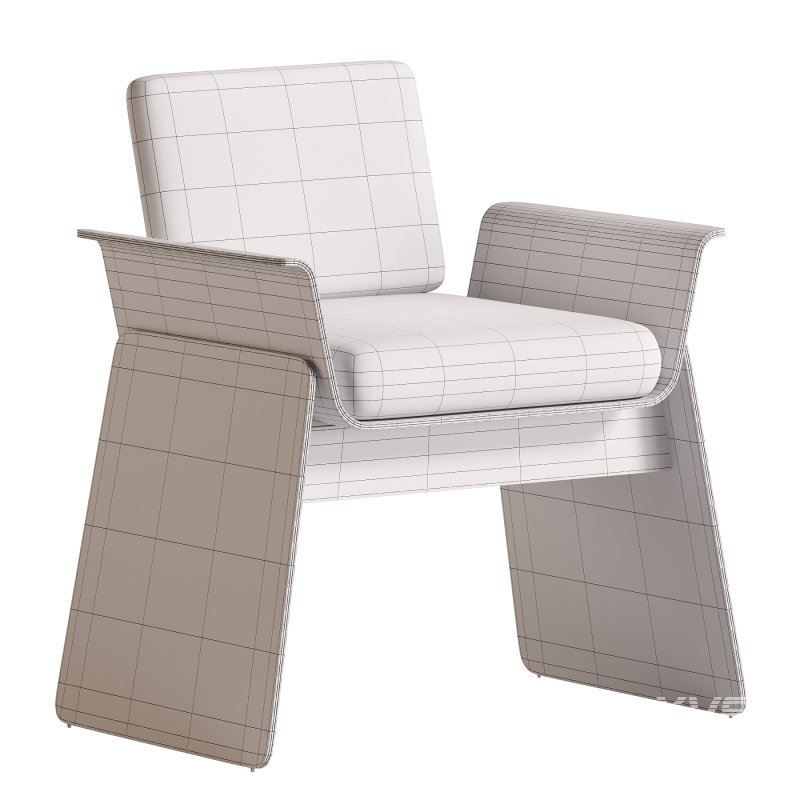 Base Bend Armchair - Image 5