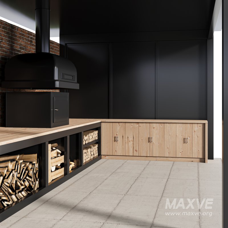 Modern Outdoor Kitchen 03 - Image 3
