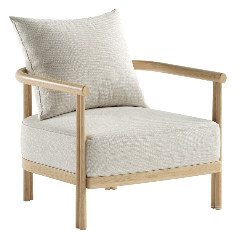 Cove Teak Lounge Chair - Image 2