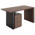 60 Modern Wooden Desk - Thumbnail 3
