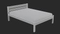 Classic Wooden Bed - Thumbnail 10