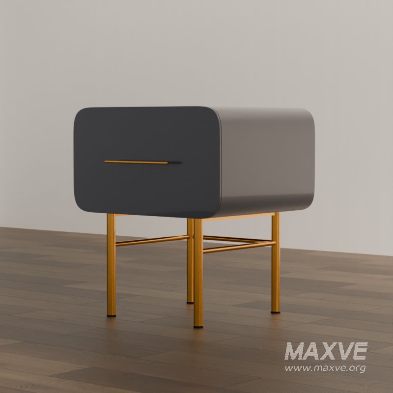 Contemporary Minimalist Bedside Table - Image 2
